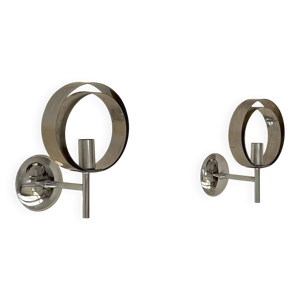 Paire d'appliques en