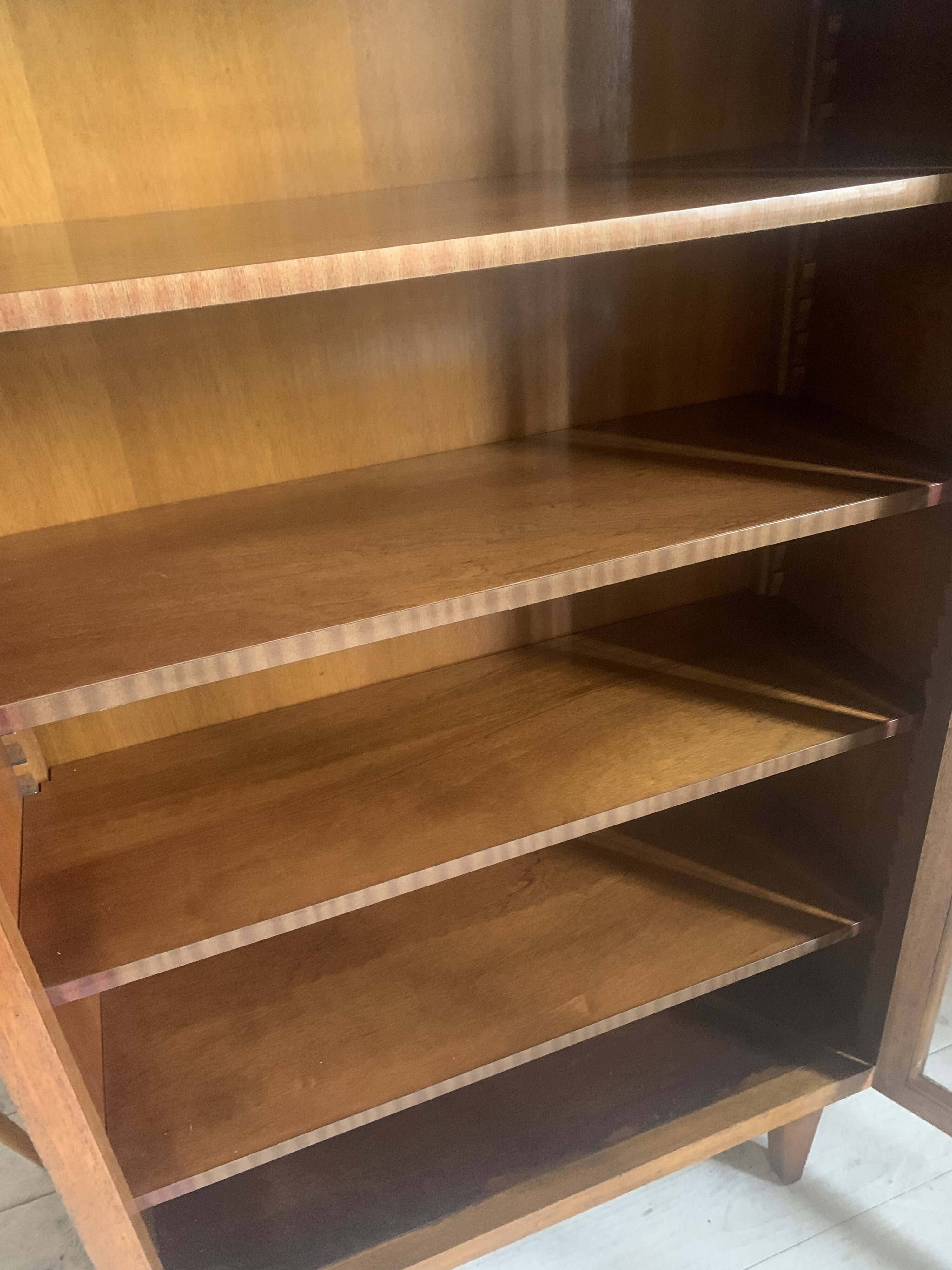 Vintage display cabinet bookcase