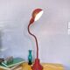 Lampe cocotte flexible bordeaux, 1960