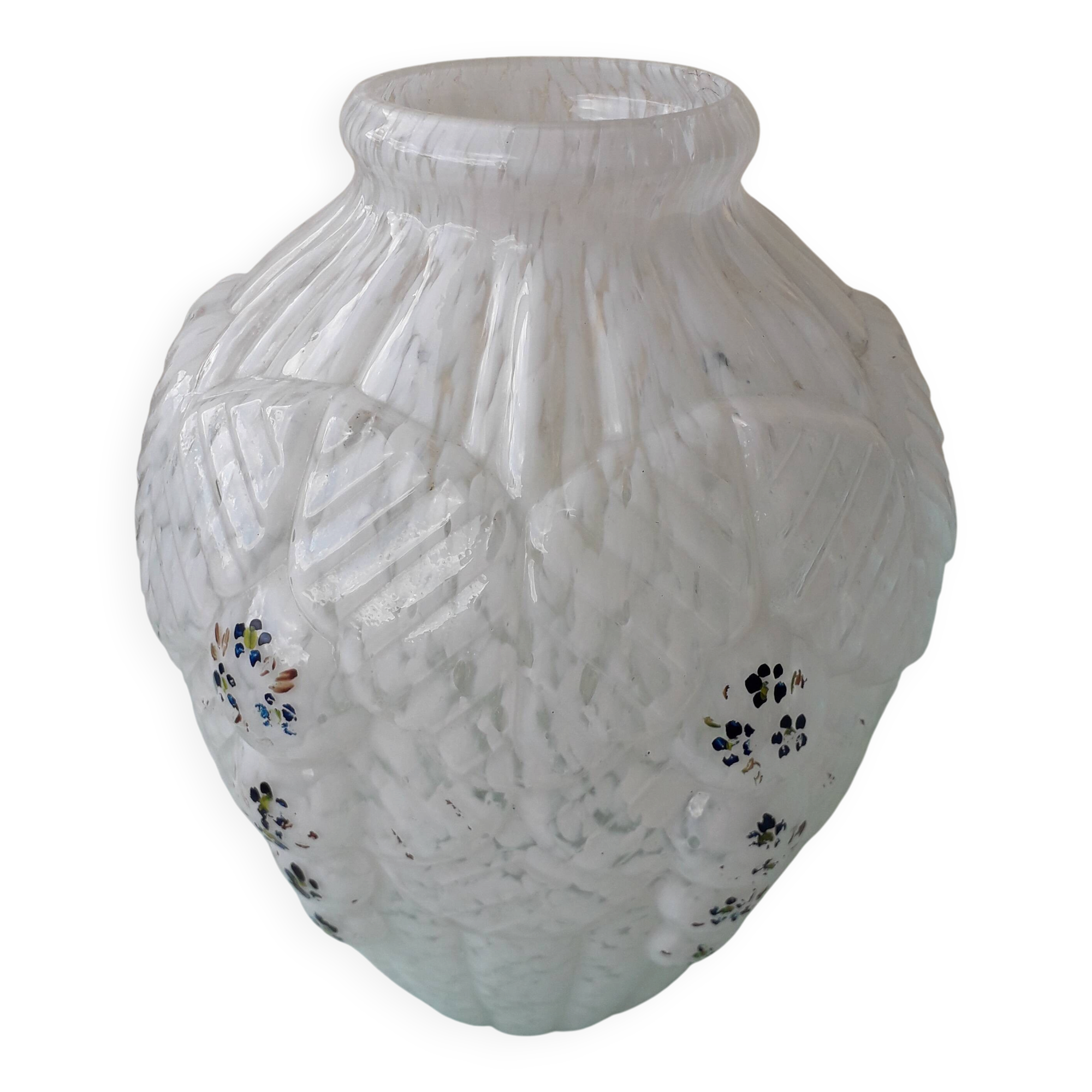 Art Deco glass vase