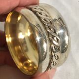 Old metal towel round