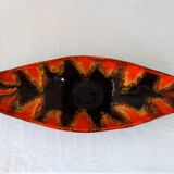 Huge fruit bowl signed Luc, Vallauris, 1950s/1960s