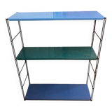 Vintage string metal wall shelf