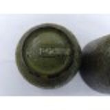 Pair of Chinese Bowls from the 19th Century in Cast Iron