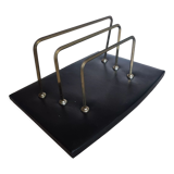 Mail holder imitation gold metal vintage