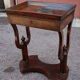 Dressing table empire 19th cty style in mahogany