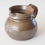 Small pitcher with coat of arms signed Brantome