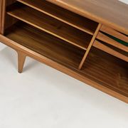 Enfilade en teck danois par Bernhard Pedersen & Søn design vintage des années 60
