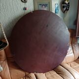 Italian round wall mirror from the 1960s.