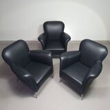 3 armchairs model Turn, Bert Plantagie