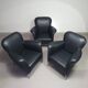 3 armchairs model Turn, Bert Plantagie