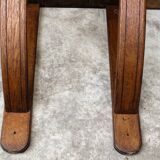 Wall console in solid oak, Art Deco