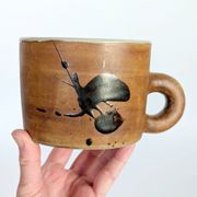 Set of 4 ceramic pieces by Madeleine Brault, Pottery of the Dove