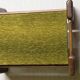 Brutalist oak footstool end table – 1970s