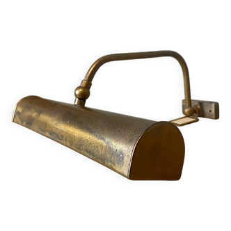 Industrial brass wall art picture lights