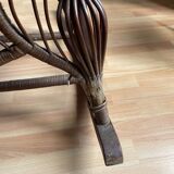 Rocking-chair wicker