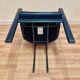 "Leolux" designer leather and metal armchair.