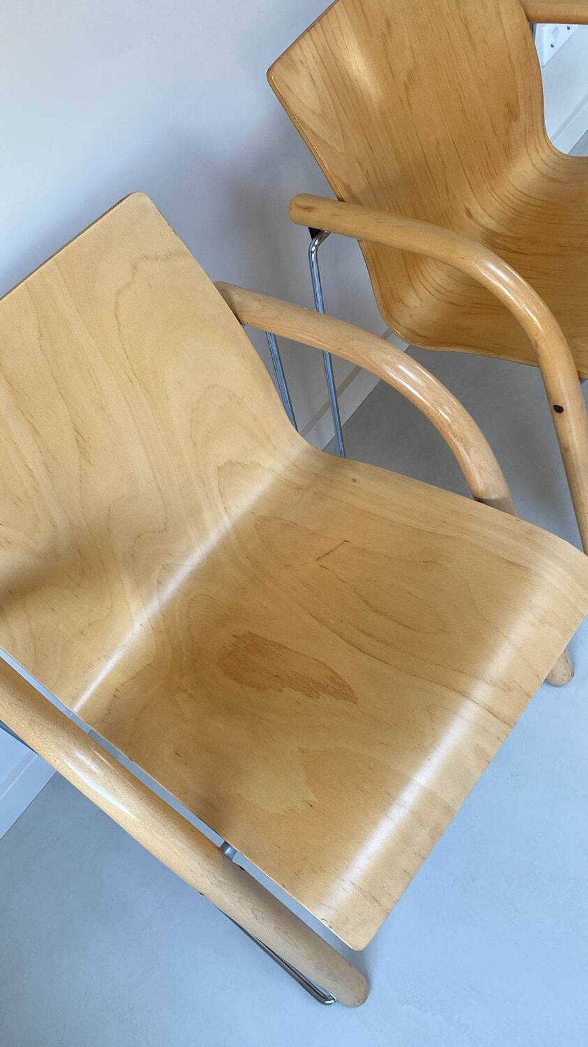 Set of vintage Thonet chairs model S320