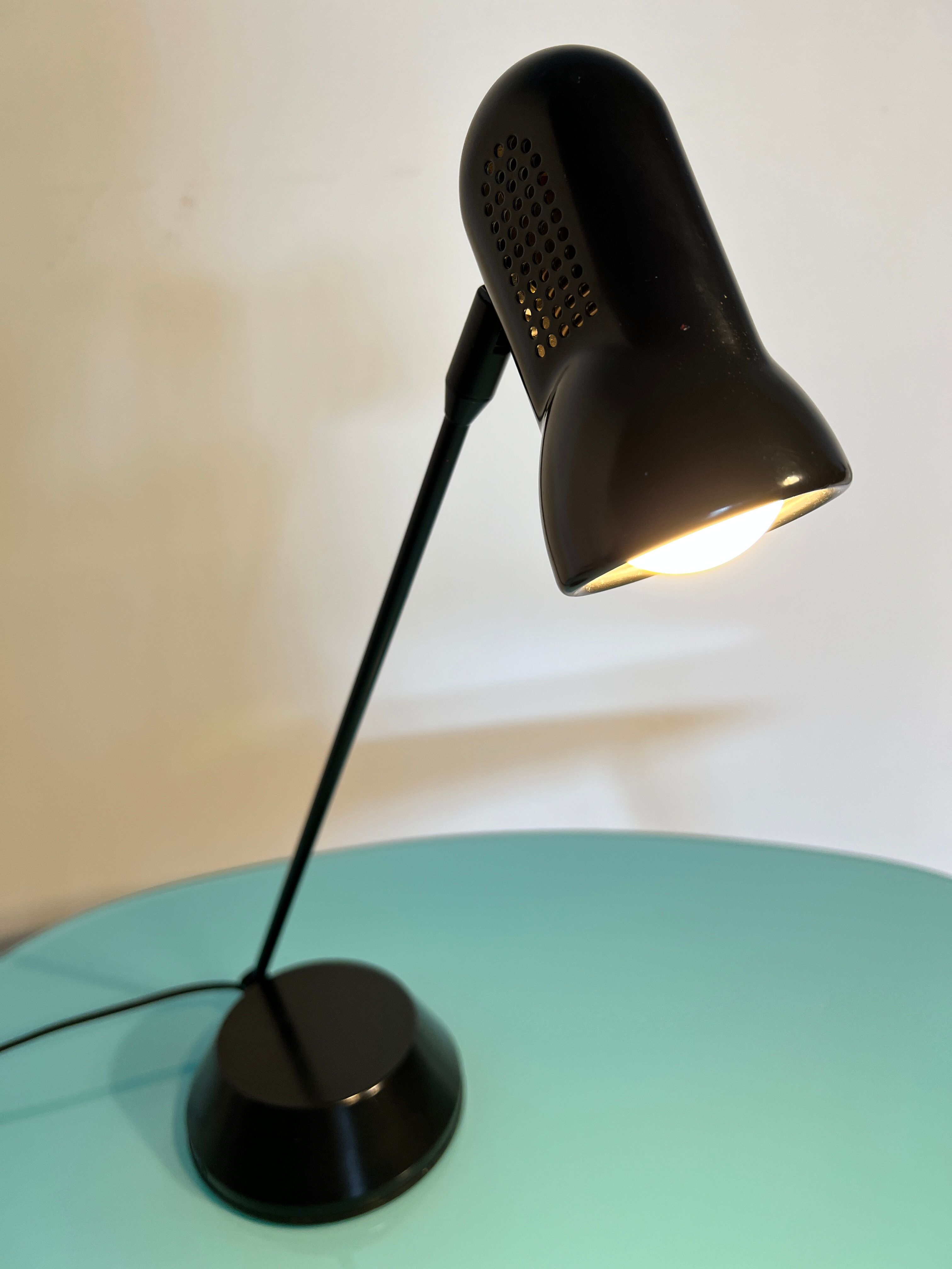 Vintage bedside lamp from the 1980's Fase