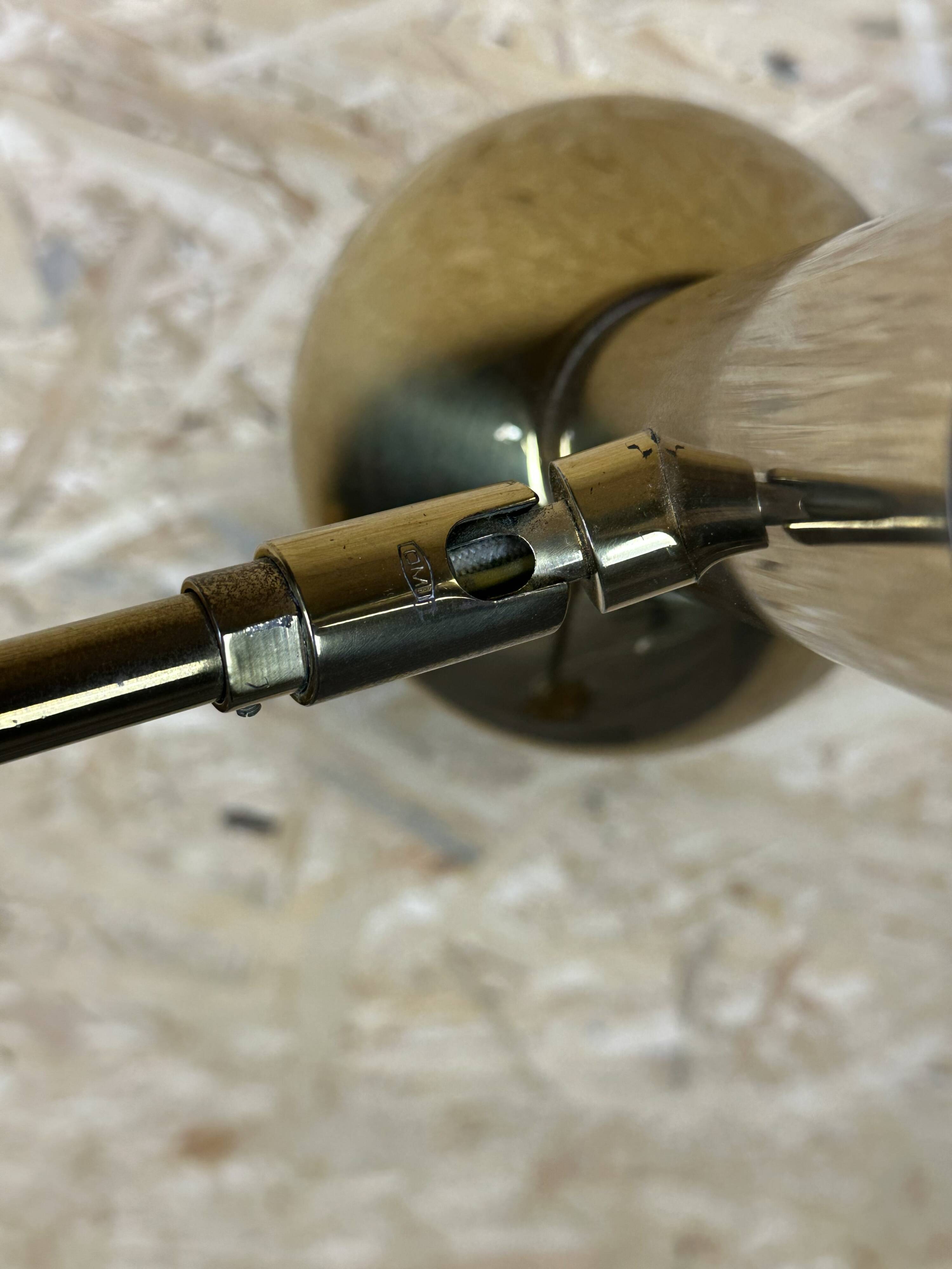 60s 70s 2-bulb adjustable floor lamp by Cosack Leuchten Germany