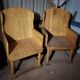 fir winged benches (pair)