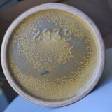 Original vintage flamed stoneware vase