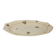 Large oval platter paul - moulin des loups & hamage
