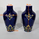 Pair of ceramic vases - art nouveau - 1900