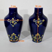 Paire de vases en céramique, art nouveau - 1900