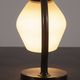 Danish Brass and Opaline Glass Desk Lamp, circa 1930s