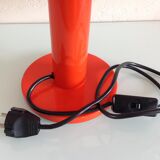 Orange eyeball lamp and chrome globe 60/70