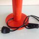 Orange eyeball lamp and chrome globe 60/70