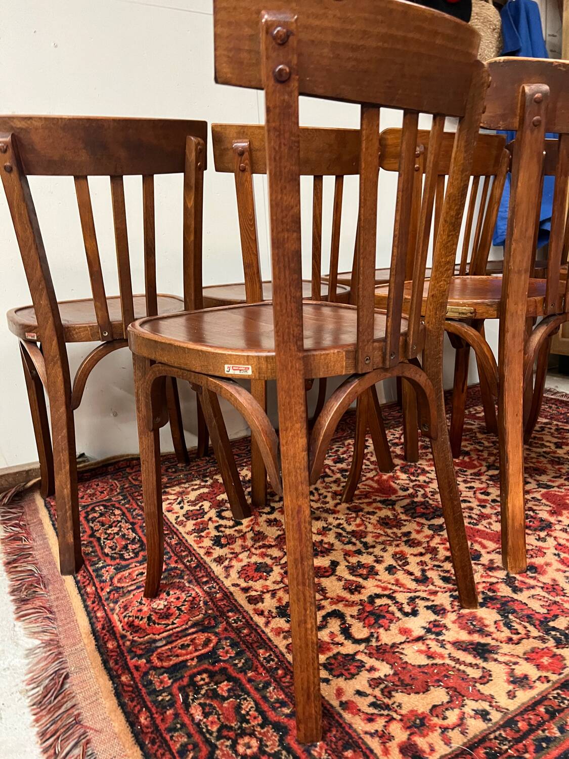 Anciennes chaises bistrot Baumann