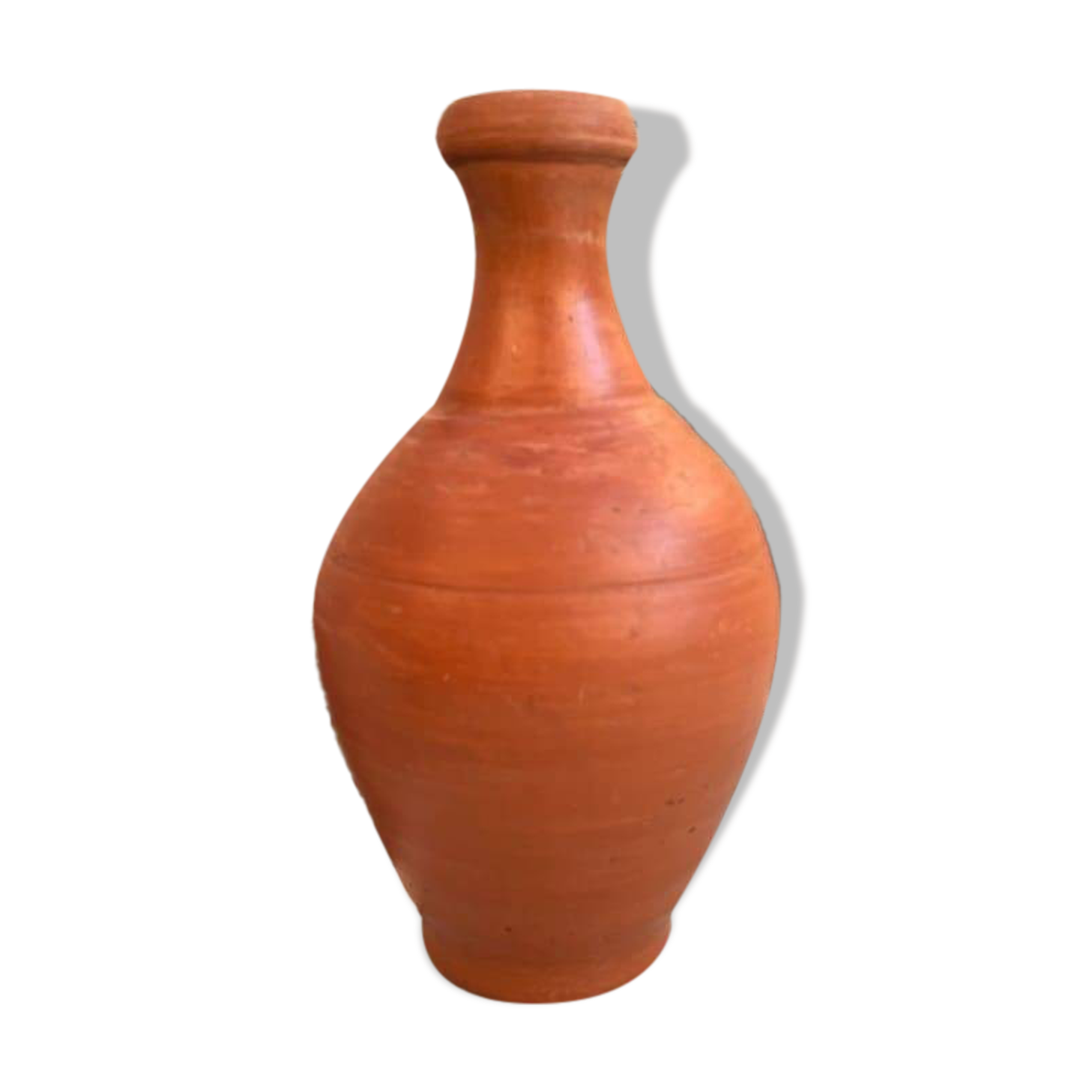 Terracotta vase