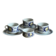 Tea cups, chocolate Villeroy & Boch