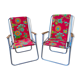 Paire de fauteuils de camping
