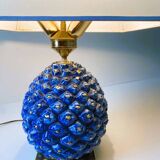 Mid-century Italian ceramic pineapple lamp