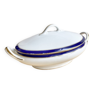 F.Legrand porcelain soup tureen 1920