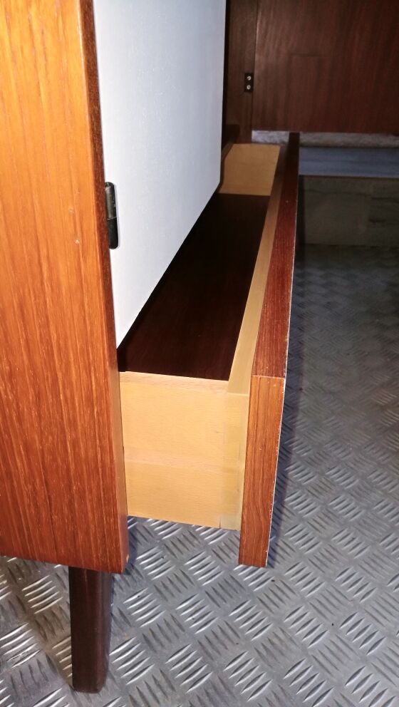 60 vintage teak wardrobe