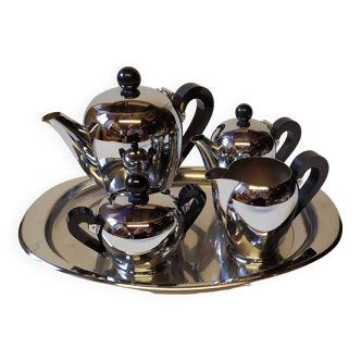 Tea Service made by Alessi, 1940s, Set of 5