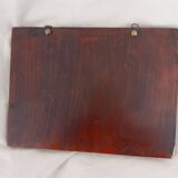 Small oil painting on wood