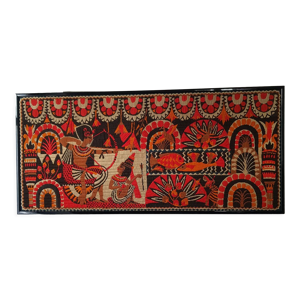 cadre broderie années