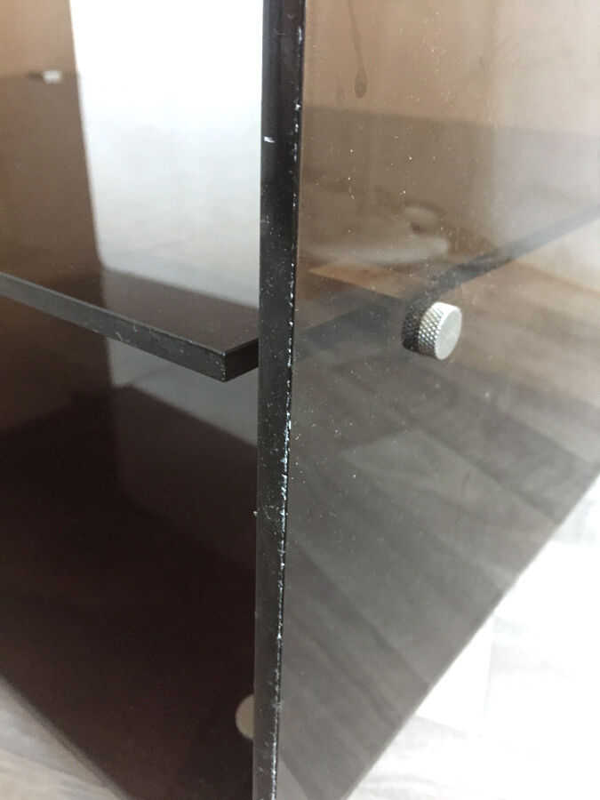 Coffee table by Michel Dumas plexiglas, 1970