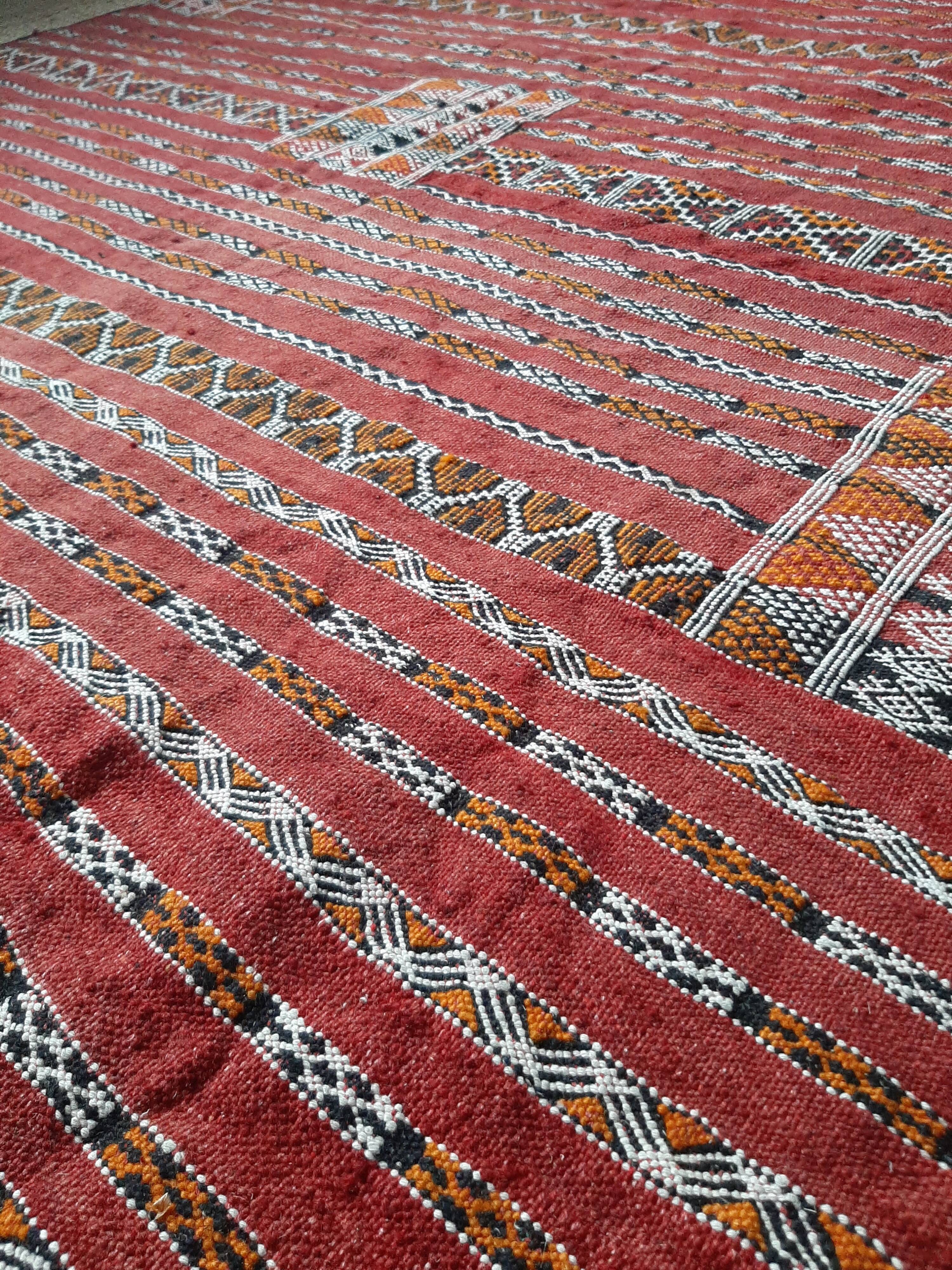 Carpet kilim berbere, 133x200 cm