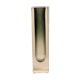 Black "Square" vase by Flavio Poli for Seguso 70's