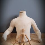 Mannequin wood fabric