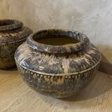 Pair of ceramic pots