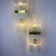 Pair of wall lights from Sciolari for Lightolier, Italy, circa 1970s