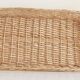 French Provence Large Wicker Basket Tray, Handwoven in France, Late 20th-C