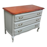 Grey chest of drawers